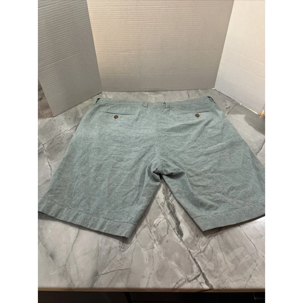 J CREW Rivington Chino Shorts Mens Size 36‎ Pockets Casual Green Outdoor